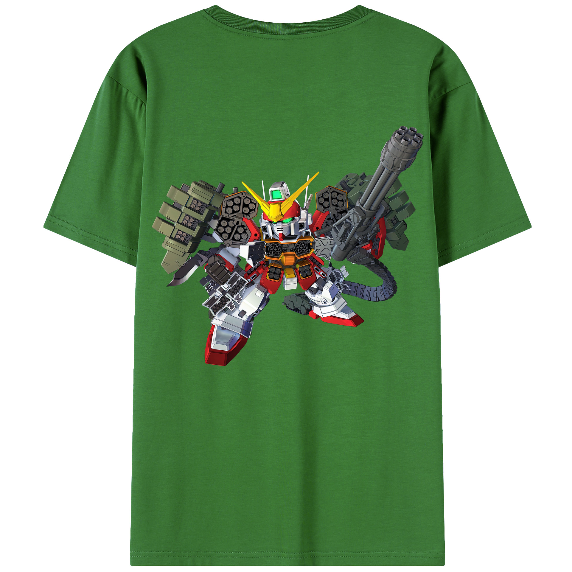 （画像用） 機動戦士ガンダム Mobile Suit Gundam レディース半袖Tシャツ(バックプリント)